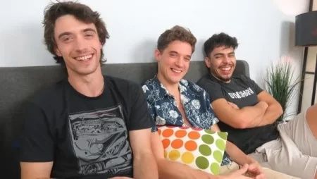 Andy Takes Two Cocks and Gets Double Penetrated – Ricky Bobby, Andy Adler, Bruce Garcia