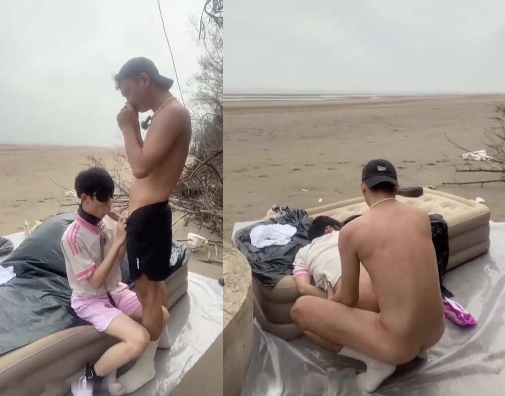 [OF] 沙灘上的性愛 FUCK in THE BEACH