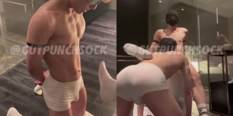 [OF] GUTPUNCHSOCK 一米八高富帅跪服脚下