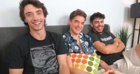Andy Takes Two Cocks and Gets Double Penetrated – Ricky Bobby, Andy Adler, Bruce Garcia