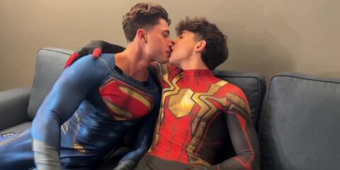 Samuele Cunto (sexysamu) and Ivan.ilterribile – Spiderman vs Superman