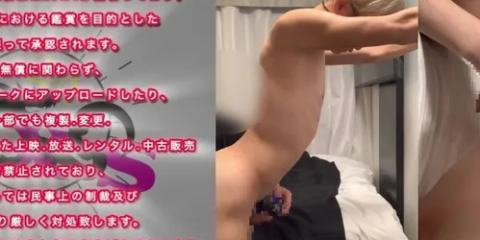 HON-96 今風金髪BOY学生君が初登場！！ 日焼け跡もエロくアイマスクつけてもイケメン！