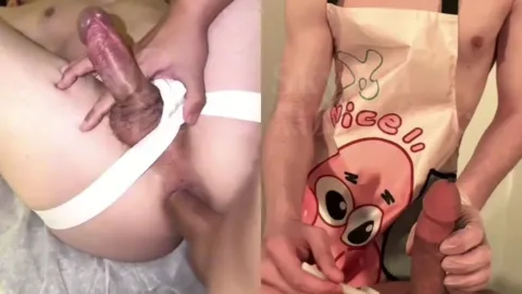 An affair between a super handsome hair removal technician and a client with a big cock