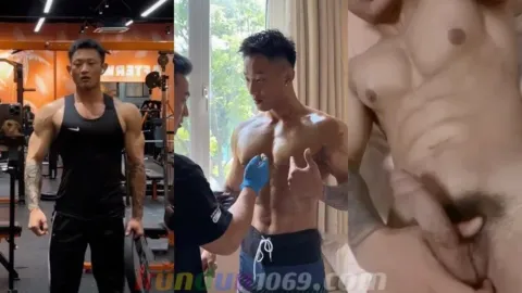 [CHINESE] 抖音網紅黝黑健身肌肉痞子直男帥哥專訪